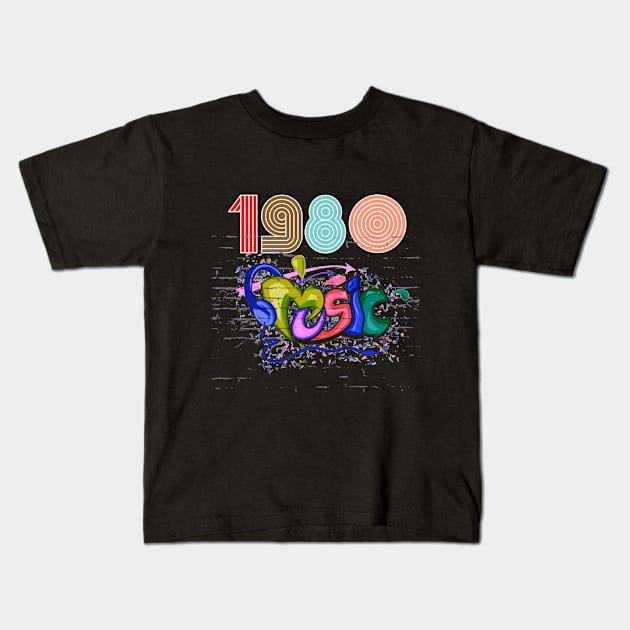 80s Kids T-Shirt by MckinleyArt